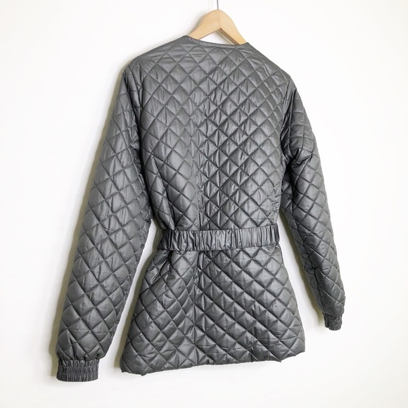 Forever, 21 gray quilted jacket - Picture 4 of 11